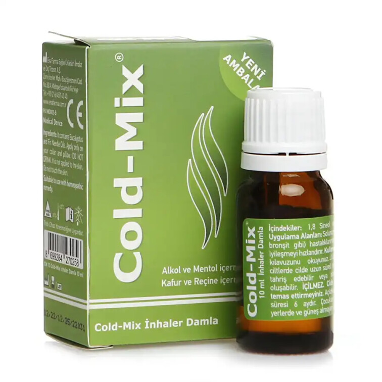 Cold-Mix Inhaler Damla 10 ml - Cold-Mix 