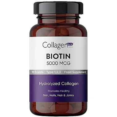 Collagen Forte Platinum Biotin Kolajen 5000 mcg 90 Tablet - Collagen Forte