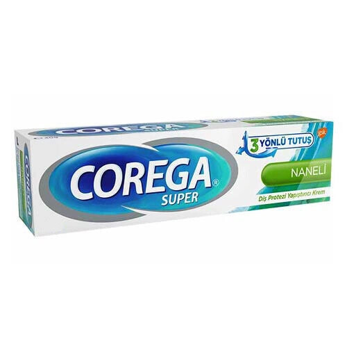 Corega Diş Protezi Yapıştırıcı Krem Naneli 40gr - Corega