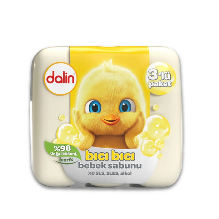 Dalin Klasik Bebek Sabunu 3x75 gr - dalin