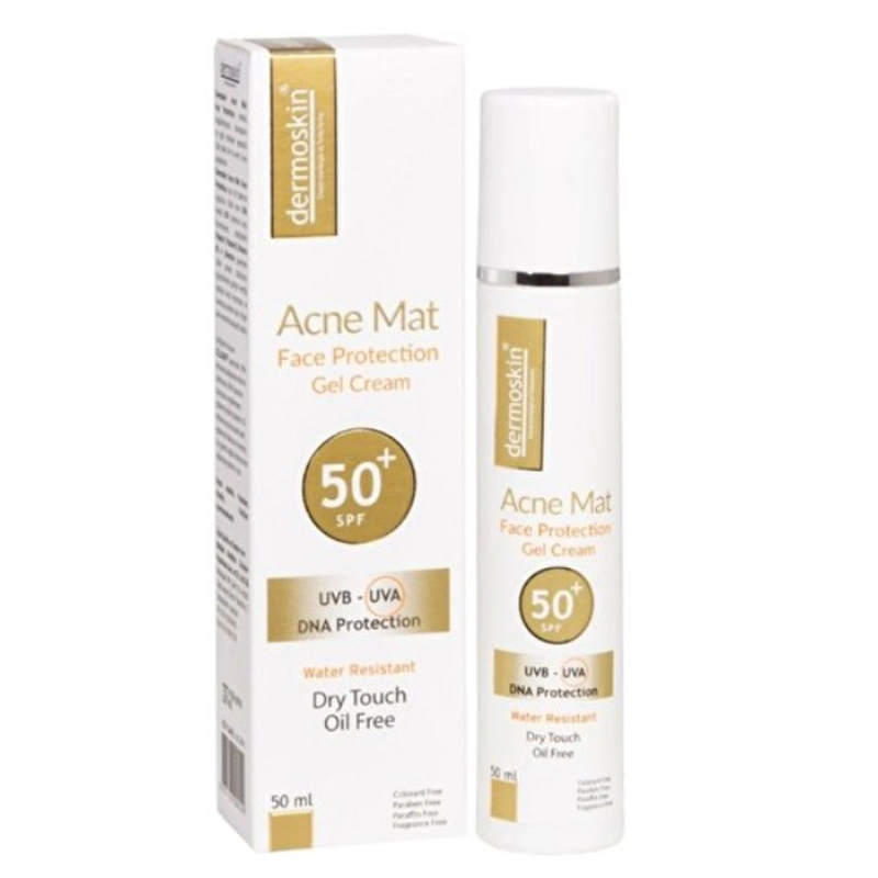 Dermoskin Acne Mat Face Protection SPF50+ 50 ml - Dermoskin