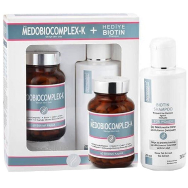 Dermoskin Medobiocomplex-k Biotin Şampuan Hediyeli - Dermoskin