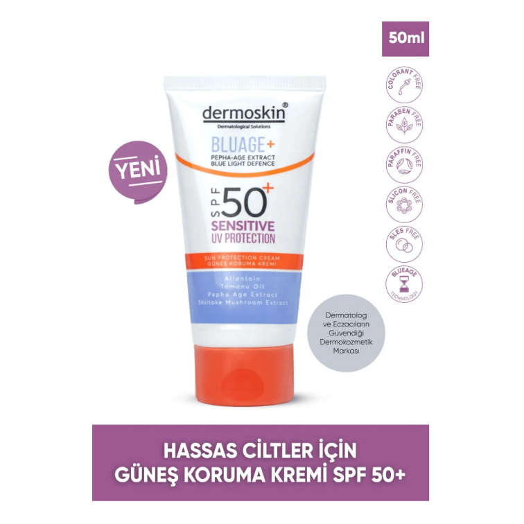 Dermoskin Sensitive Uv Protection SPF50+ 30 ml - 1