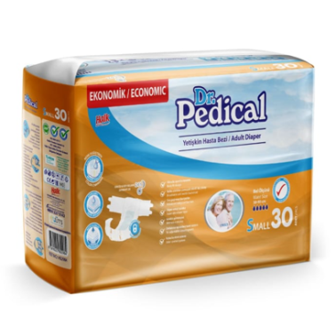 Dr. Pedical Yetişkin Hasta Bezi Small 30'lu - Dr.Pedical