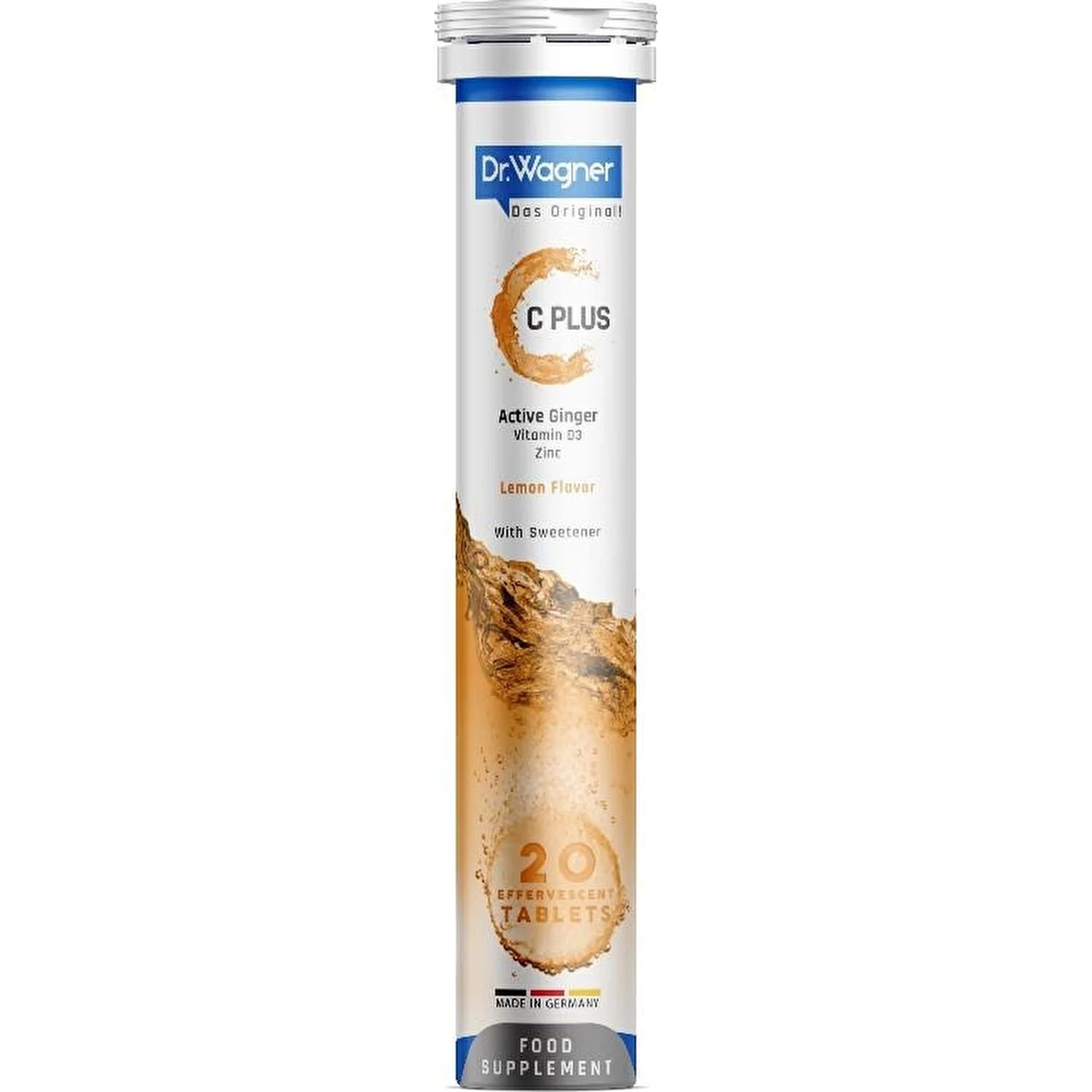 Dr. Wagner C Plus Lemon Flavor 20 Efervesan Tablet - Dr. Wagner