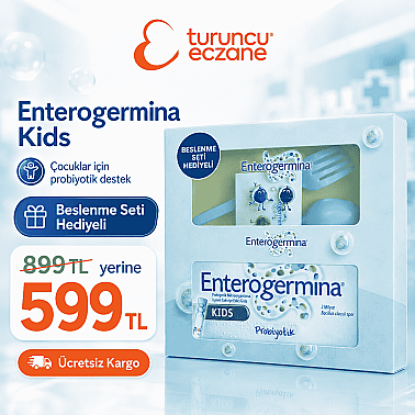 Enterogermina Kids 5 ml 20 Flakon Probiyotik – Beslenme Kutusu Hediyeli - 