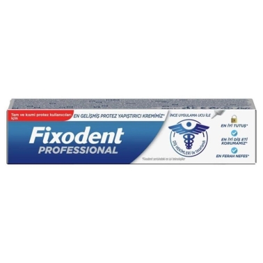 Fixodent Diş Protez Yapıştırıcı Krem Professional 40 gr - Fixodent