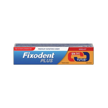 Fixodent Plus Premium Protez Yapıştırıcı Krem 40g - Fixodent