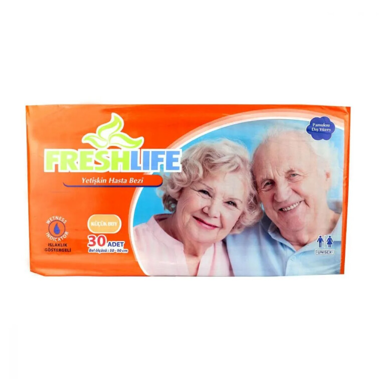 Freshlife Hasta Bezi Küçük Boy 30'lu - Freshlife