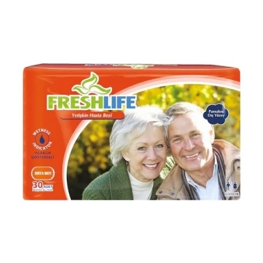 Freshlife Medium 30lu Belbantlı Hasta Bezi - Freshlife