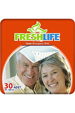 Freshlife 90x180 cm 30 Adet Yatak Koruyucu Örtü - Freshlife