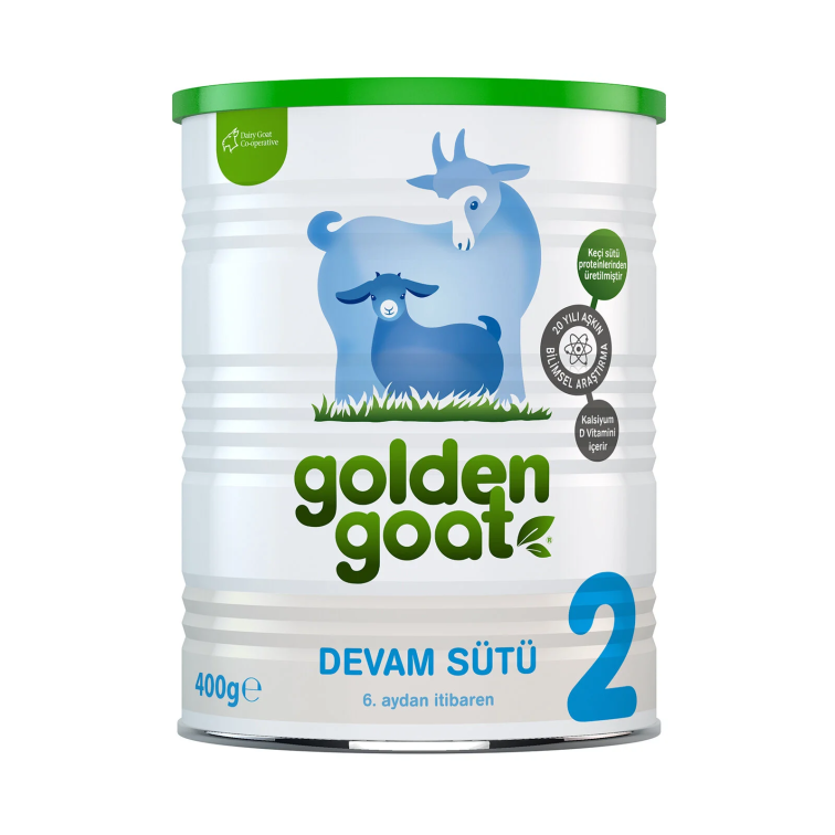 Golden Goat 2 Keçi Sütlü Devam Sütü 400 gr - 1