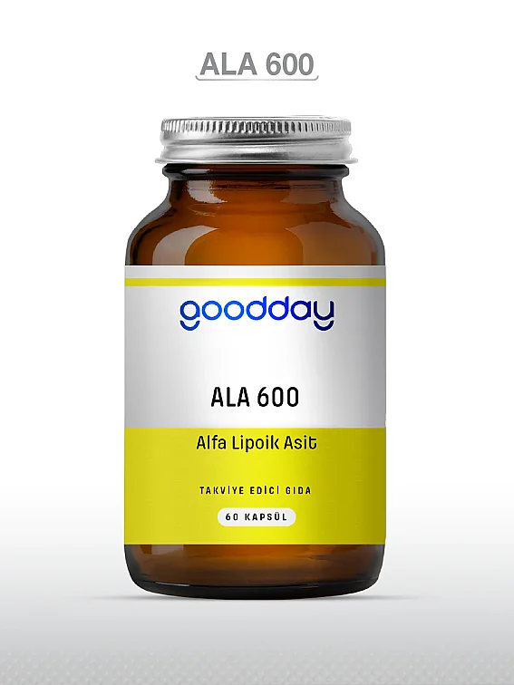 Goodday Ala 600 Alfa Lipoik Asit 60 Kapsül - 1