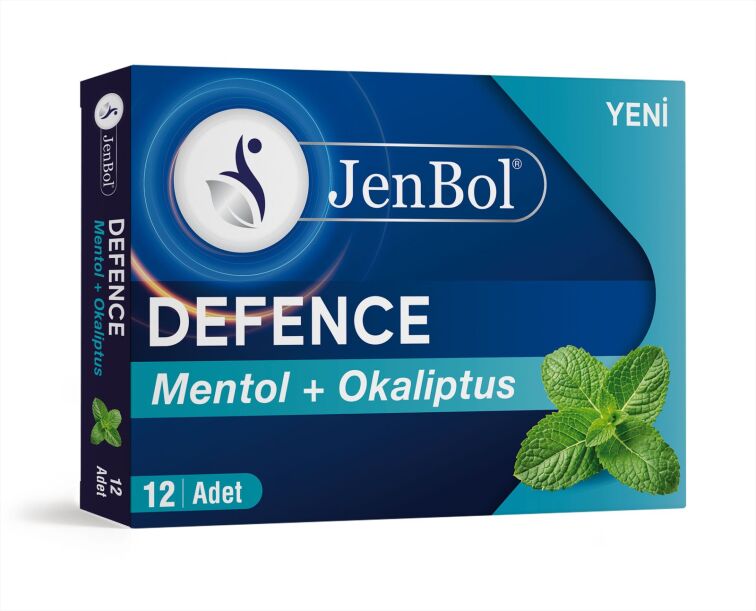 Jenbol Defence Mentol+Okaliptus Pastil 12 Drops - 1