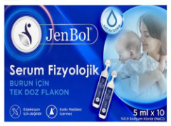 Jenbol Fizyolojik Serum 5 ml x 10 Flakon - Jenbol