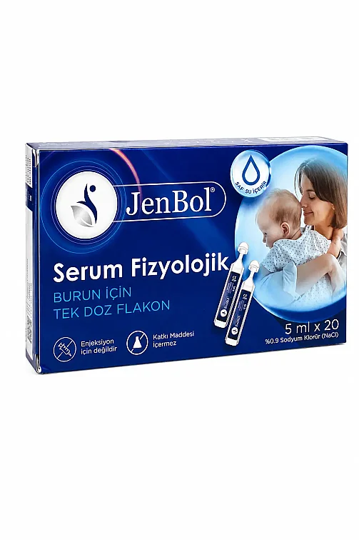 Jenbol Fizyolojik Serum 5 ml x 20 Flakon - 1