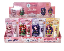 Jenbol Lip Balm Care For Kids 24'lü Stand - 1