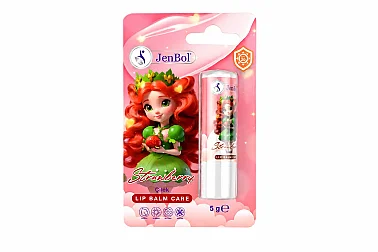 Jenbol Kids Lip Balm Dudak Bakım Kremi Çilek Spf20 5 gr - Jenbol
