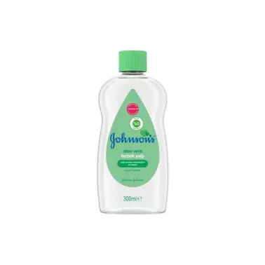 Johnson's Baby Aloe Veralı 300 ml Bebek Yağı - Johnsons Baby