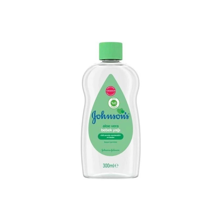 Johnson's Baby Aloe Veralı 300 ml Bebek Yağı - Johnsons Baby