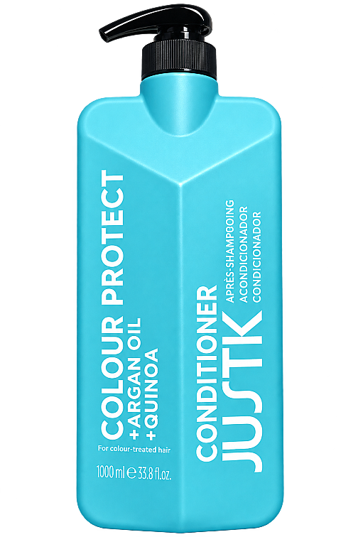 JustK Argan Yağı ve Kinoa İçeren Besleyici Saç Kremi – 1000 ml - 1