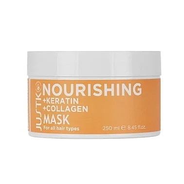 JustK Besleyici Keratin ve Kolajen Saç Maskesi – 250 ml - JUSTK