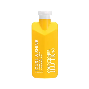 JustK Curl & Shine Bukle Belirginleştirici ve Parlatıcı Saç Kremi – 300 ml - JUSTK