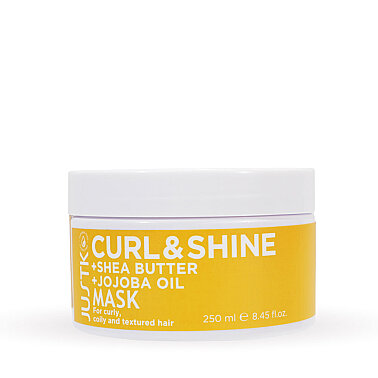 JustK Curl & Shine Bukle Belirginleştirici ve Parlatıcı Saç Maskesi – 250 ml - JUSTK