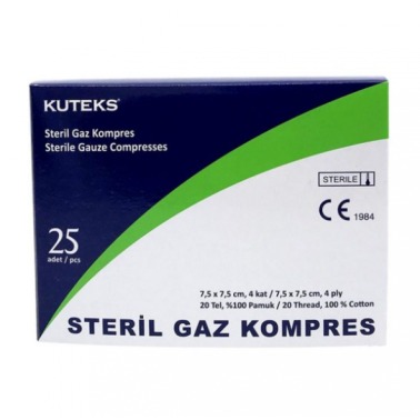 Kuteks Gaz Kompres 25 Lik - Kuteks