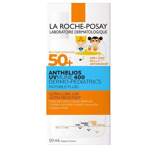 La Roche Posay Anthelios Dermo Pediatric Invisible Fluid SPF50 50 ml - La Roche Posay