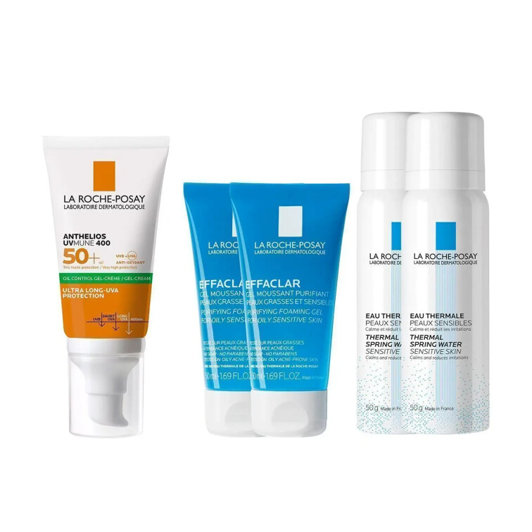 La Roche Posay Yaza Özel Yağlı Ciltler İçin Güneş Bakım Seti - La Roche Posay