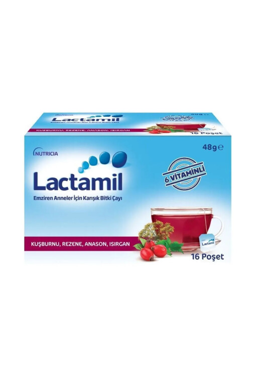 Lactamil Emziren Anneler Için Karışık Bitki Çayı - Lactamil