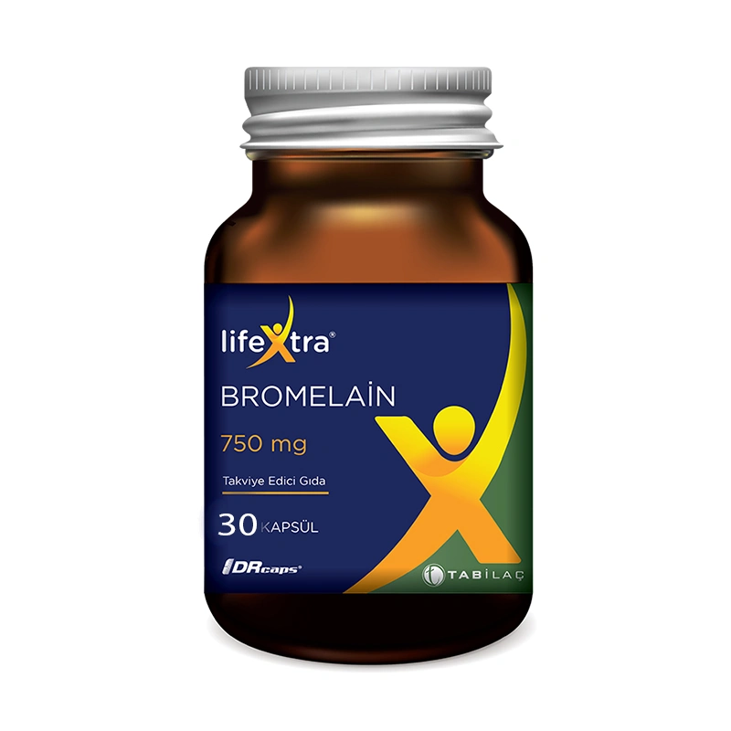 Lifeextra Bromelain 750 mg 30 Kapsül - Lifeextra