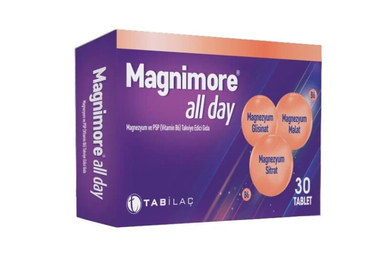 Magnimore All Day 30 Tablet - Tab İlaç