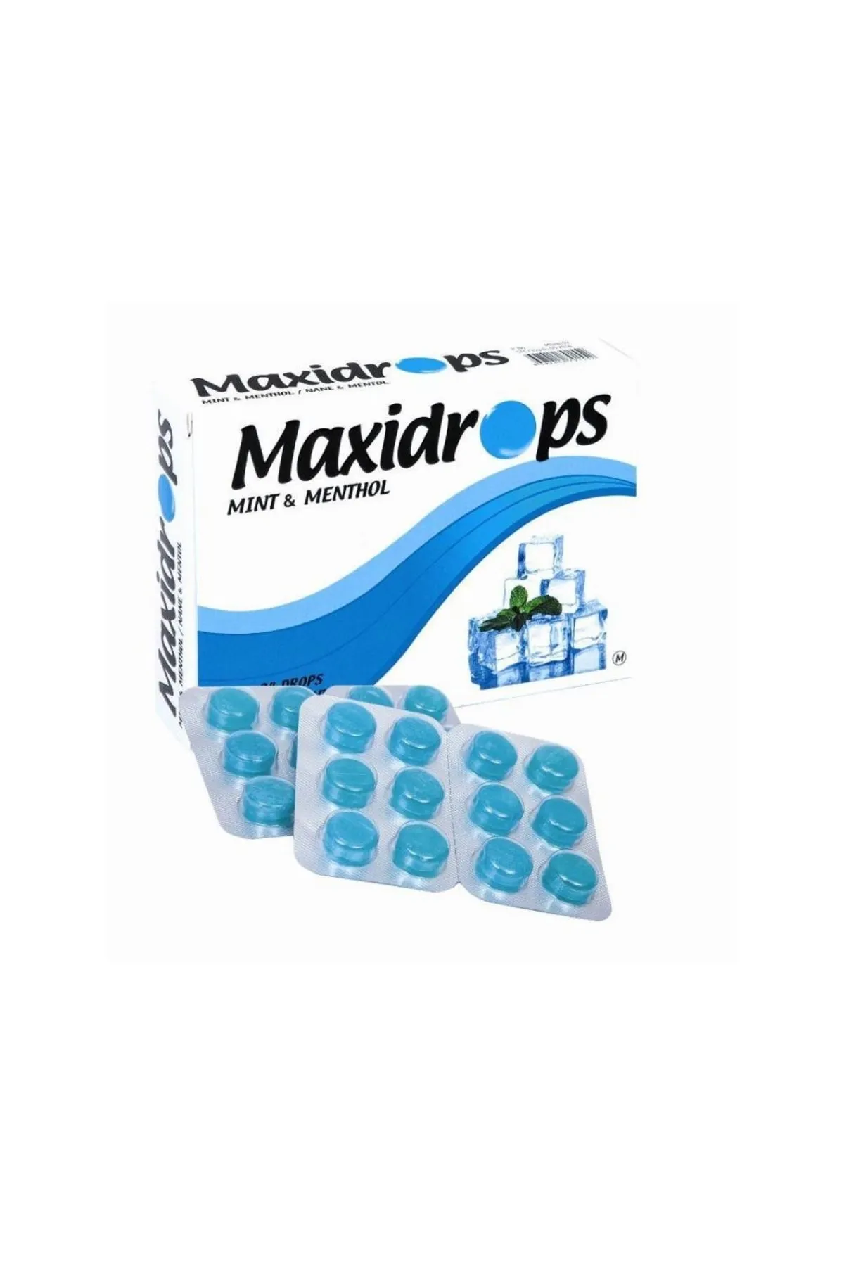 Maxidrops Pastil Nane Mentol 24'lü - Maxidrops