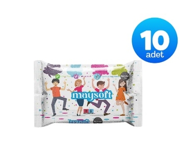 Maysoft Cep Boy Islak Mendil 15'li 20 Adet - Maysoft