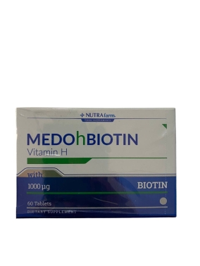 Medohbiotin 1 mg 60 Tablet - Medohbiotin