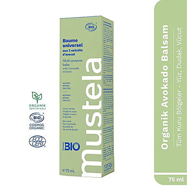 Mustela 3 Etkili Avokado Balsam 75 ml - Mustela