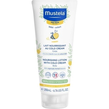 Mustela Cold Krem İçeren Besleyici Vücut Losyonu 200 ml - Mustela