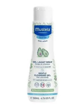 Mustela Gentle Cleansing Gel 50 ml Şampuan - Mustela