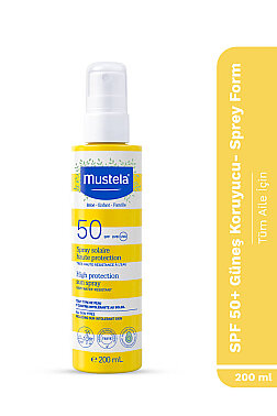 Mustela High Protection Sun Spray SPF50 200 ml - Mustela