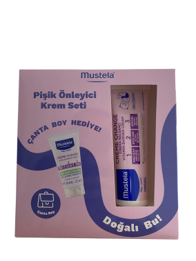 Mustela Pişik Önleyici Krem Seti 1-2-3 Etkili + Çanta Boy Hediye - Mustela