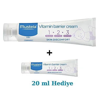 Mustela Pişik Önleyici Krem Seti 1-2-3 Etkili + Çanta Boy Hediye - 2