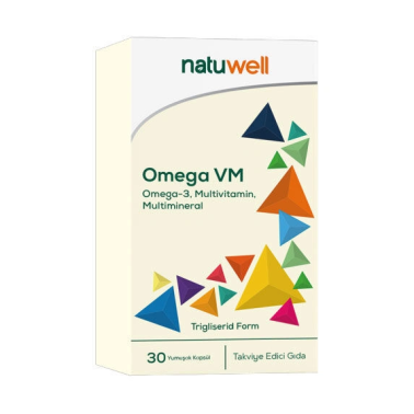Natuwell Omega VM 30 Yumuşak Kapsül - natuwell