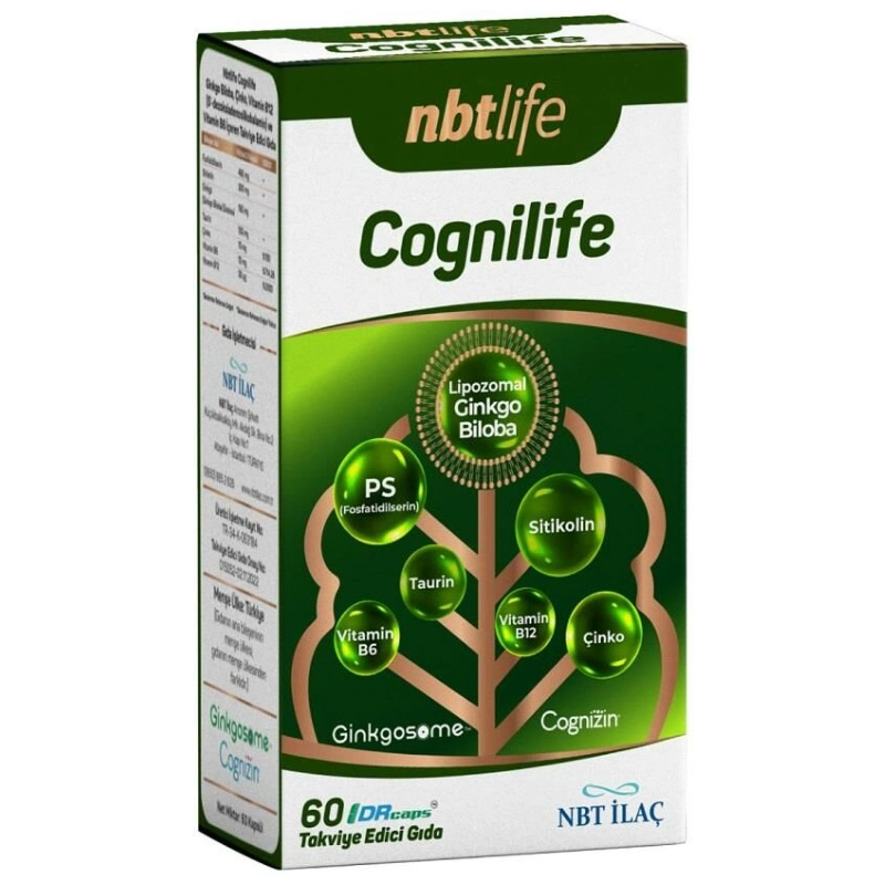 NBT Life Cognilife 60 Kapsül - NBT Life