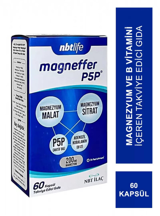 Nbt Life Magneffer P5P 60 Kapsül - NBT Life