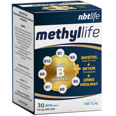 NBT Life Methyllife 30 Kapsül - NBT Life