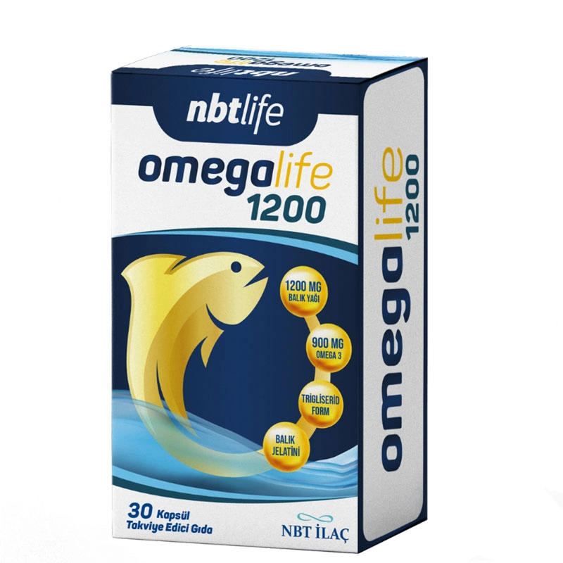 NBT Life Omegalife 1200 30 Kapsül - NBT Life