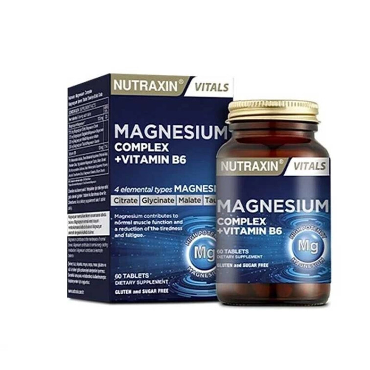 Nutraxin Magnesium Complex 60 Tablet - Nutraxin
