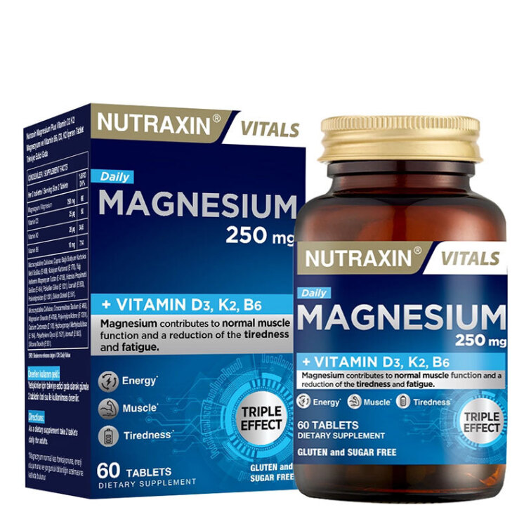 Nutraxin Magnesium Daily 60 Tablet - 1